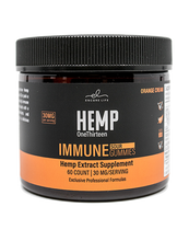 Load image into Gallery viewer, HEMP OneThirteen IMMUNE Sour Gummies Orange Cream 60 Gummies