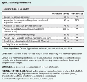 SynovX® Calm 60 Capsules