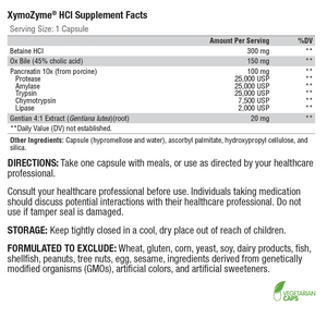 XymoZyme® HCL 90 Capsules