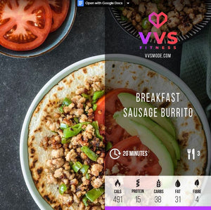 VVS FITNESS: Healthy & Delicious Recipes e-Book (4th Edition)